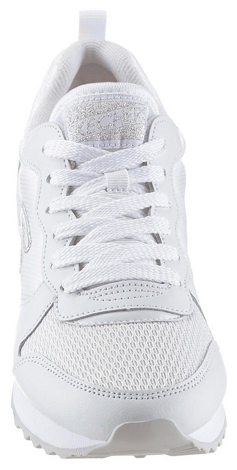Skechers Gold´n Gurl Sneaker Freizeitschuh, Halbschuh, Schnürschuh mit Metallic-Details – Bild 3 von 5