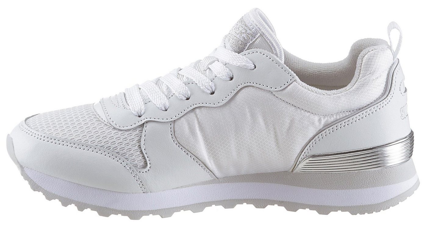 Skechers Gold´n Gurl Sneaker Freizeitschuh, Halbschuh, Schnürschuh mit Metallic-Details – Bild 4 von 5