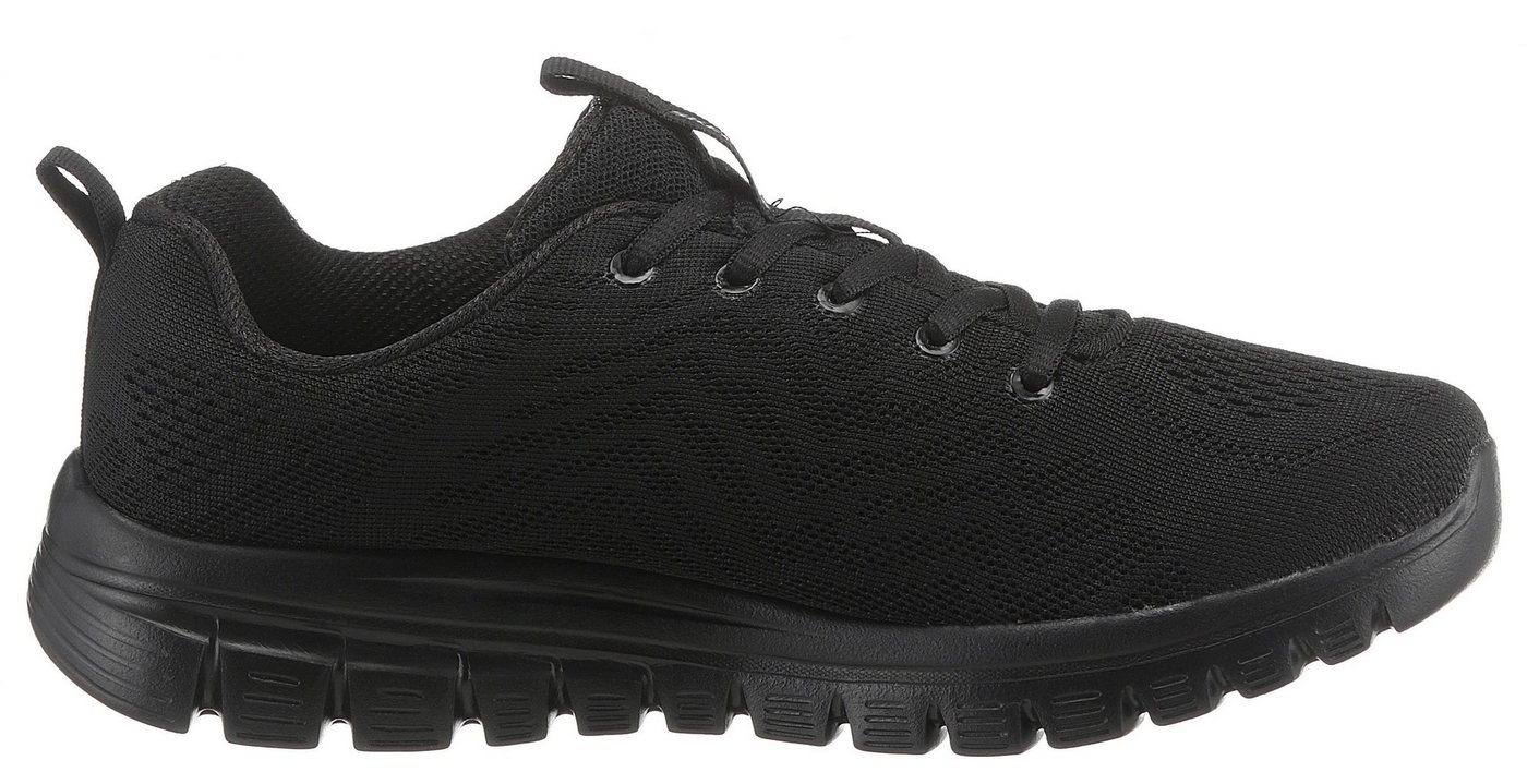 Skechers Graceful - Get Connected Sneaker Freizeitschuh, Halbschuh, Schnürschuh für die Maschinenwäsche geeignet – Bild 5 von 5