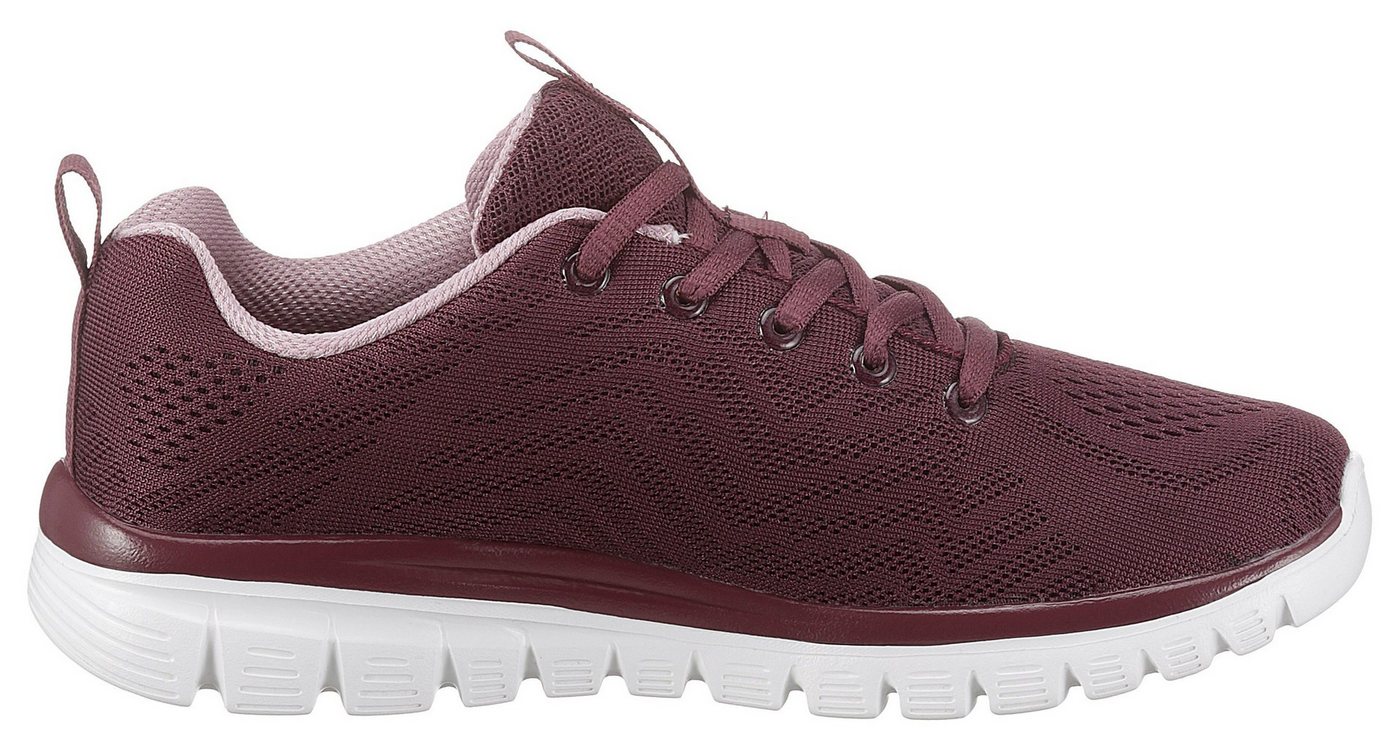 Skechers Graceful - Get Connected Sneaker Freizeitschuh, Halbschuh, Schnürschuh für die Maschinenwäsche geeignet – Bild 5 von 5