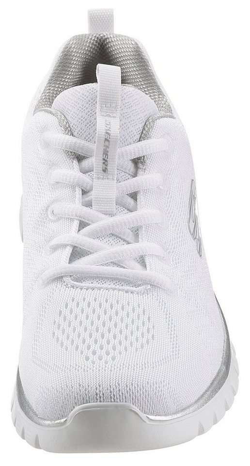 Skechers Graceful - Get Connected Sneaker Freizeitschuh, Halbschuh, Schnürschuh für die Maschinenwäsche geeignet – Bild 4 von 5