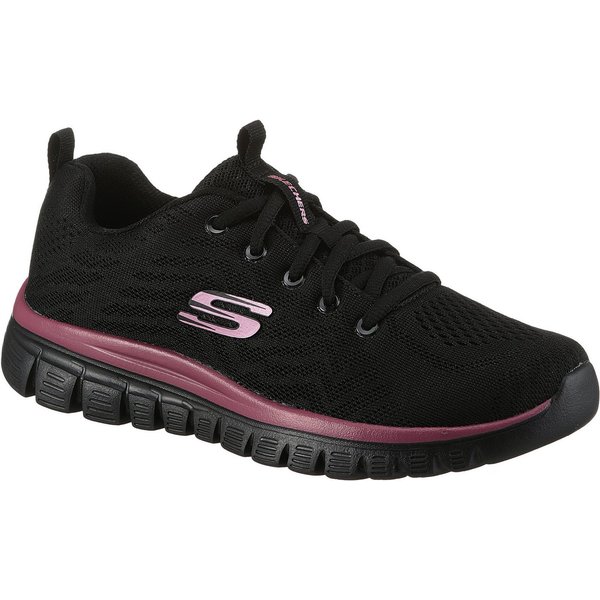 Skechers Graceful - Get Connected Sneaker Freizeitschuh, Halbschuh, Schnürschuh für die Maschinenwäsche geeignet