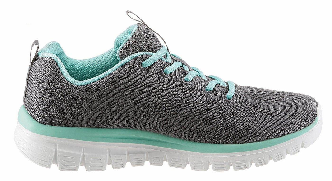 Skechers Graceful - Get Connected Sneaker Freizeitschuh, Halbschuh, Schnürschuh für die Maschinenwäsche geeignet – Bild 5 von 5