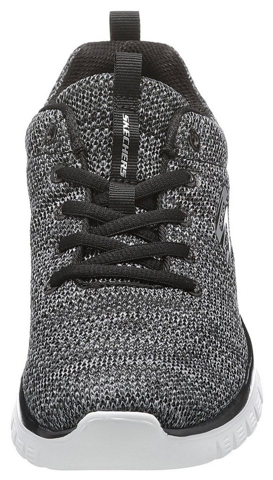 Skechers Graceful - Twisted Fortune Sneaker Freizeitschuh, Halbschuh, Schnürschuh mit Memory Foam – Bild 4 von 5