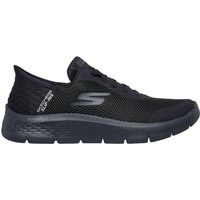 SKECHERS Herren Slipper GO WALK FLEX-HANDS UP, Größe 47 in Schwarz