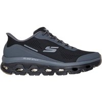 SKECHERS Herren Slipper He/Uni GLIDE-STEP SOLE-GLOVER PEAK, Größe 41 ½ in Schwarz