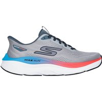SKECHERS Herren Slipper MAX CUSHIONING® - MAX RUN, Größe 46 in Silber