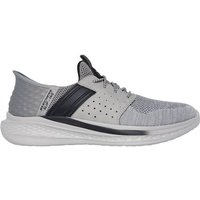SKECHERS Herren Slipper SLADE-OCON, Größe 45 in Silber