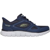 SKECHERS Herren Slipper TRACK - EZRAL, Größe 45 in Blau