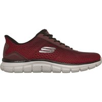 SKECHERS Herren Slipper Track – Revno, Größe 41 in Braun