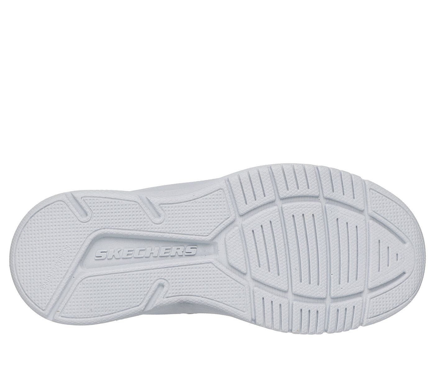 Skechers MICROSPEC ADVANCE Sneaker Klettschuh in cooler Farbkombination, Größenschablone zum Download – Bild 3 von 5