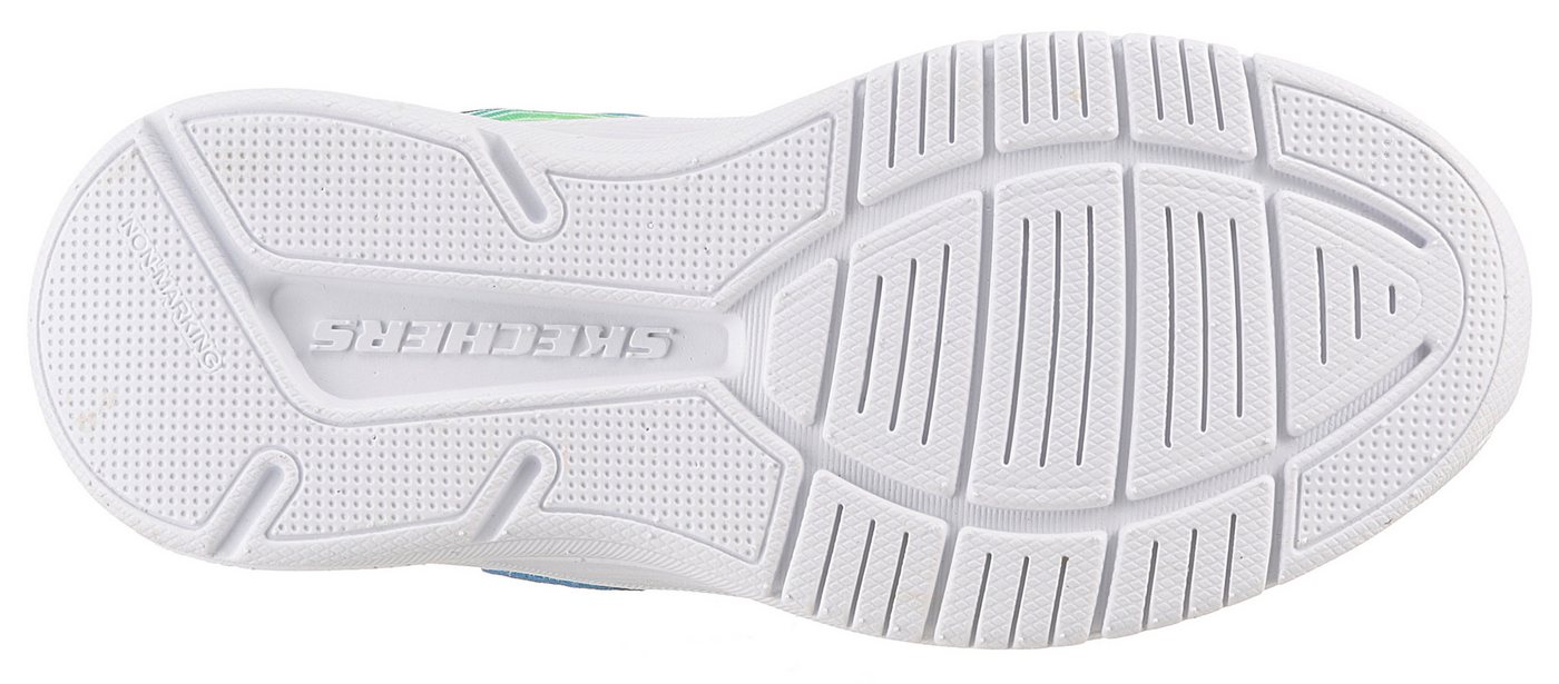 Skechers MICROSPEC ADVANCE Sneaker, Freizeitschuh mit Klettverschluss, Größenschablone zum Download – Bild 4 von 5