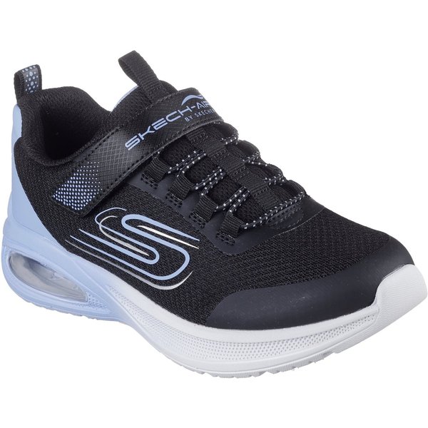 Skechers MICROSPEC MAX ADVANCE Sneaker, Slip-OnSneaker, Klettverschluss,S-Logo, Größenschablone zum Download