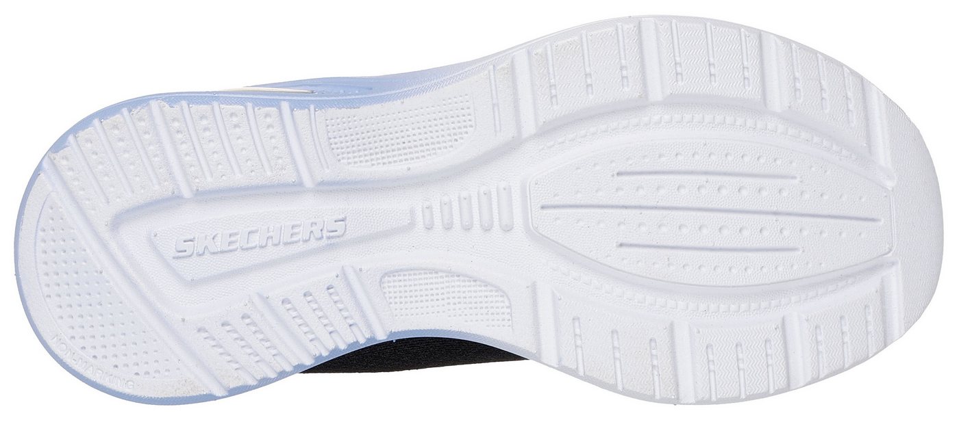 Skechers MICROSPEC MAX ADVANCE Sneaker, Slip-OnSneaker, Klettverschluss,S-Logo, Größenschablone zum Download – Bild 3 von 5