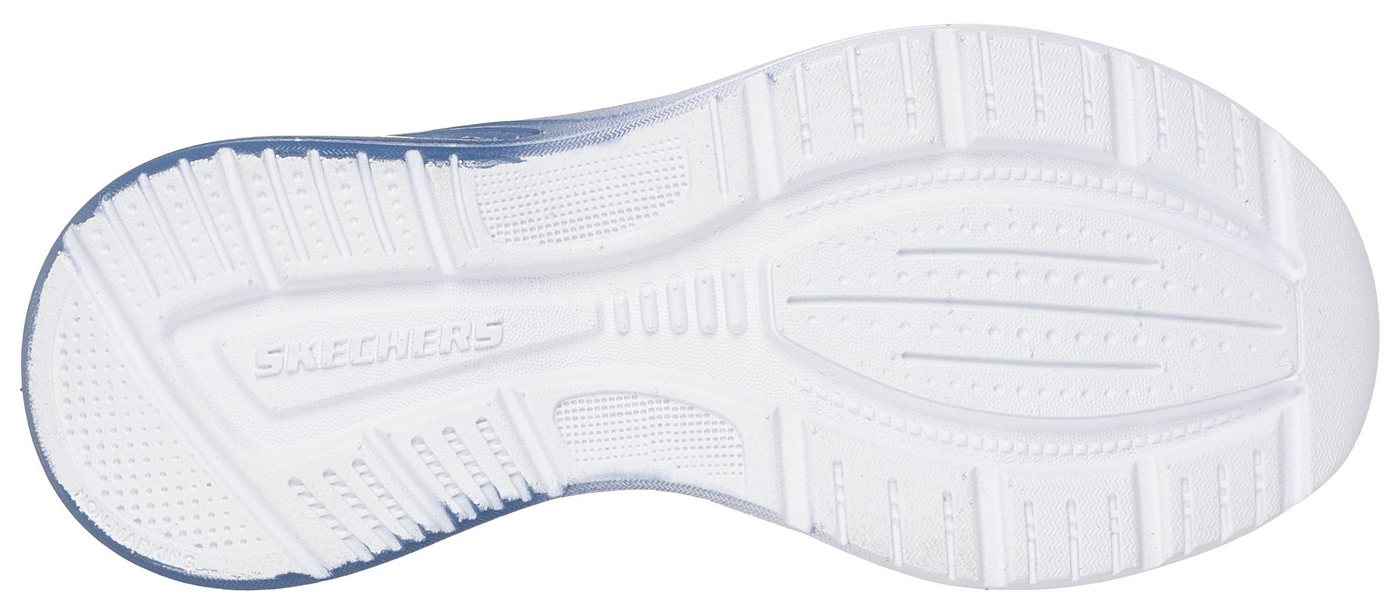 Skechers MICROSPEC MAX ADVANCE Sneaker, Slip-OnSneaker, Klettverschluss,S-Logo, Größenschablone zum Download – Bild 3 von 5