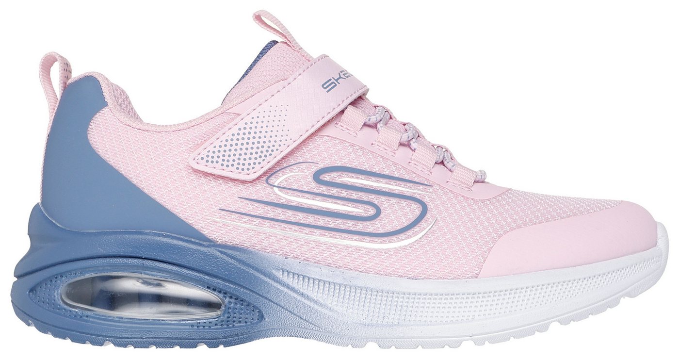 Skechers MICROSPEC MAX ADVANCE Sneaker, Slip-OnSneaker, Klettverschluss,S-Logo, Größenschablone zum Download – Bild 4 von 5
