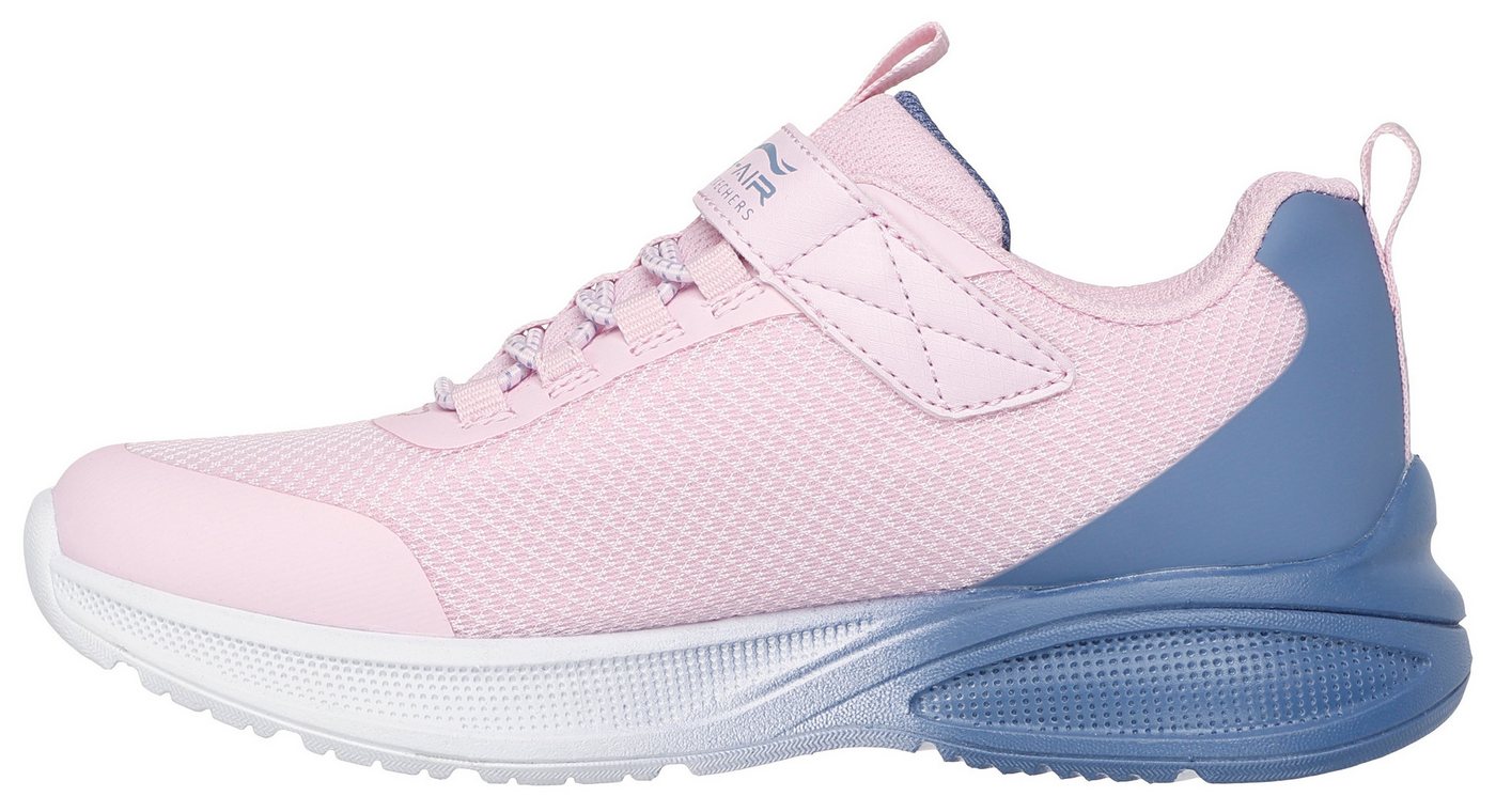Skechers MICROSPEC MAX ADVANCE Sneaker, Slip-OnSneaker, Klettverschluss,S-Logo, Größenschablone zum Download – Bild 5 von 5