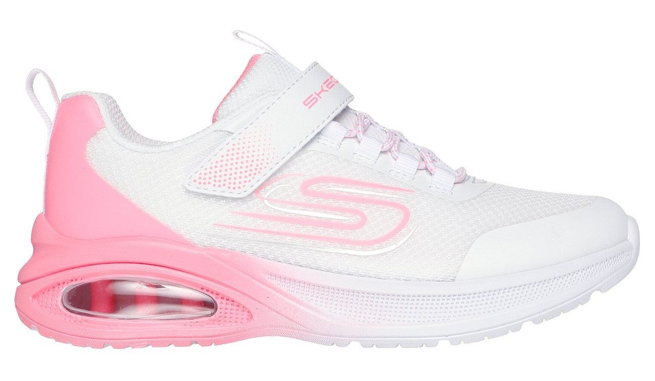 Skechers MICROSPEC MAX ADVANCE Sneaker, Slip-OnSneaker, Klettverschluss,S-Logo, Größenschablone zum Download – Bild 4 von 5