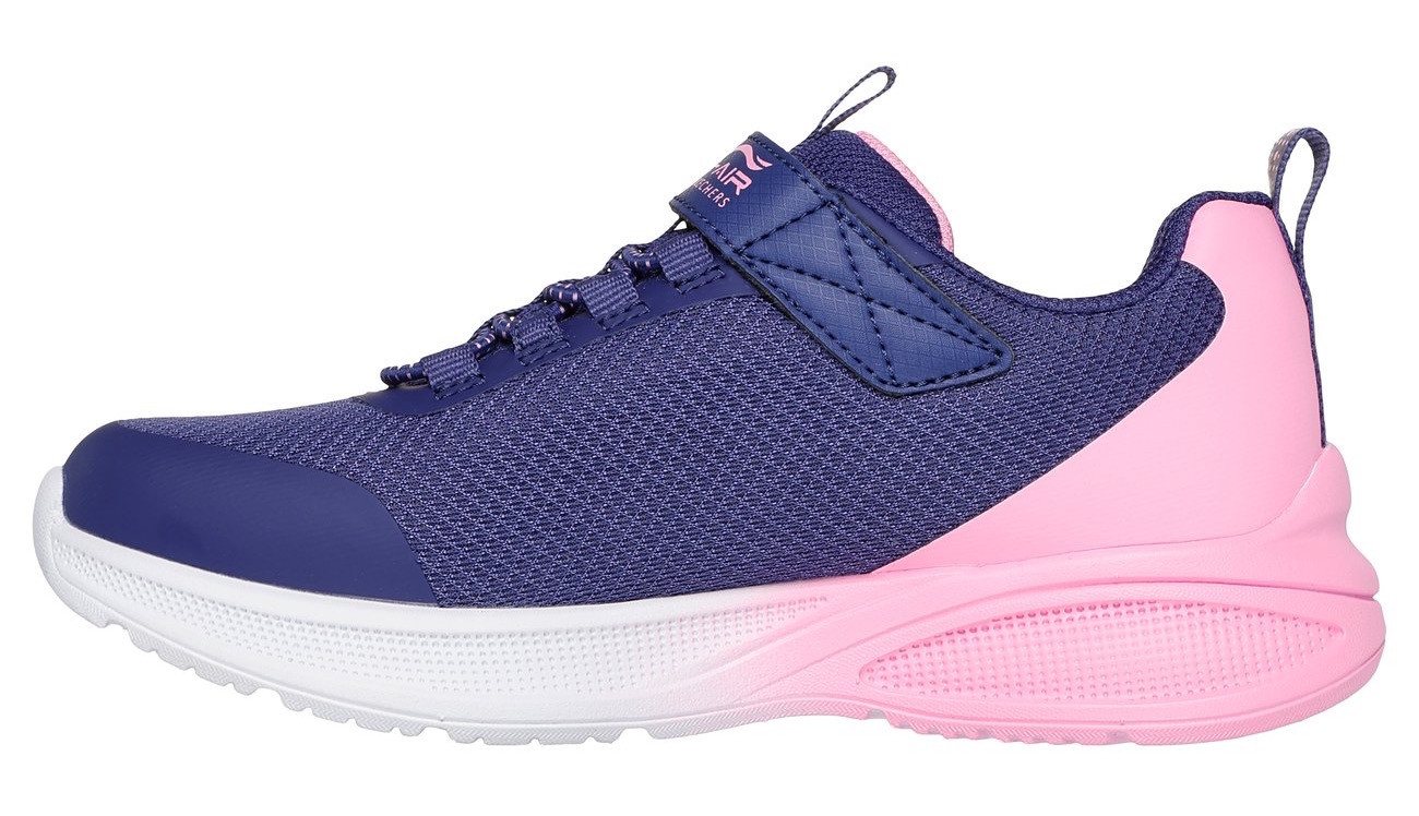 Skechers MICROSPEC MAX ADVANCE Sneaker, Slip-OnSneaker, Klettverschluss,S-Logo, Größenschablone zum Download – Bild 5 von 5
