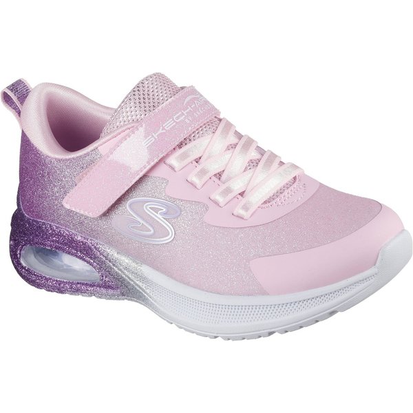 Skechers MICROSPEC MAX ADVANCE Sneaker Klettschuh mit Glitter, Grössenschablone zum Download