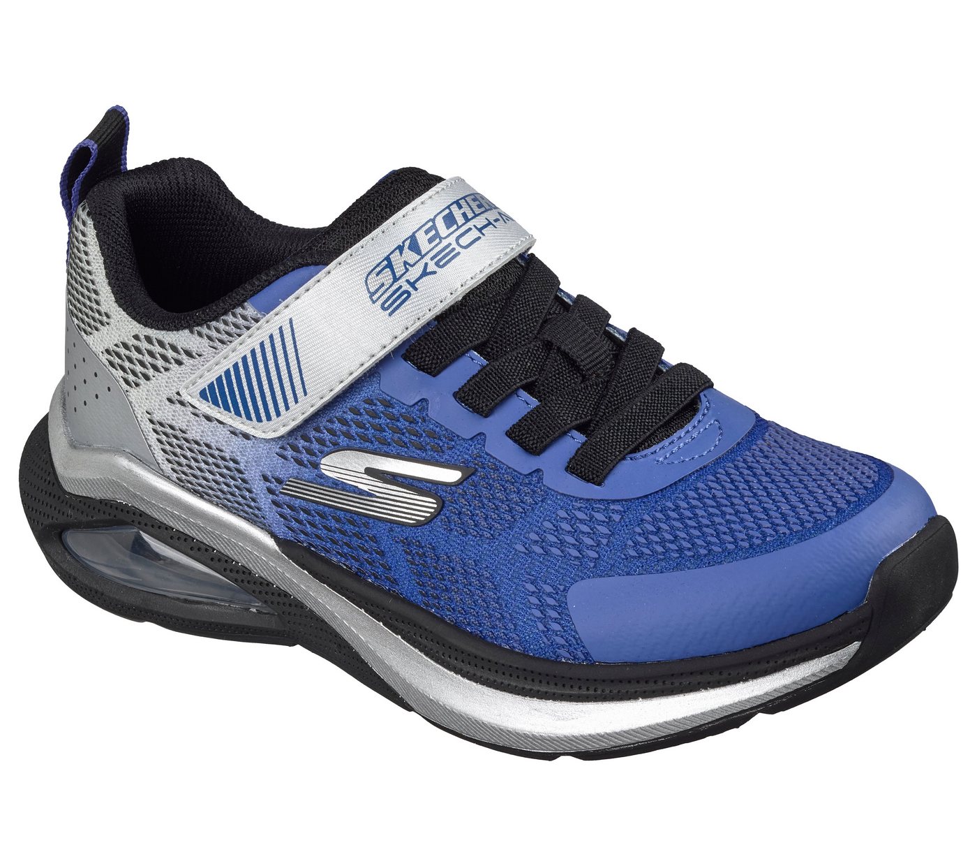 Skechers MICROSPEC MAX VELOCITY Sneaker Klettschuh, Freizeitschuh, Grössenschablone zum Download – Bild 4 von 5