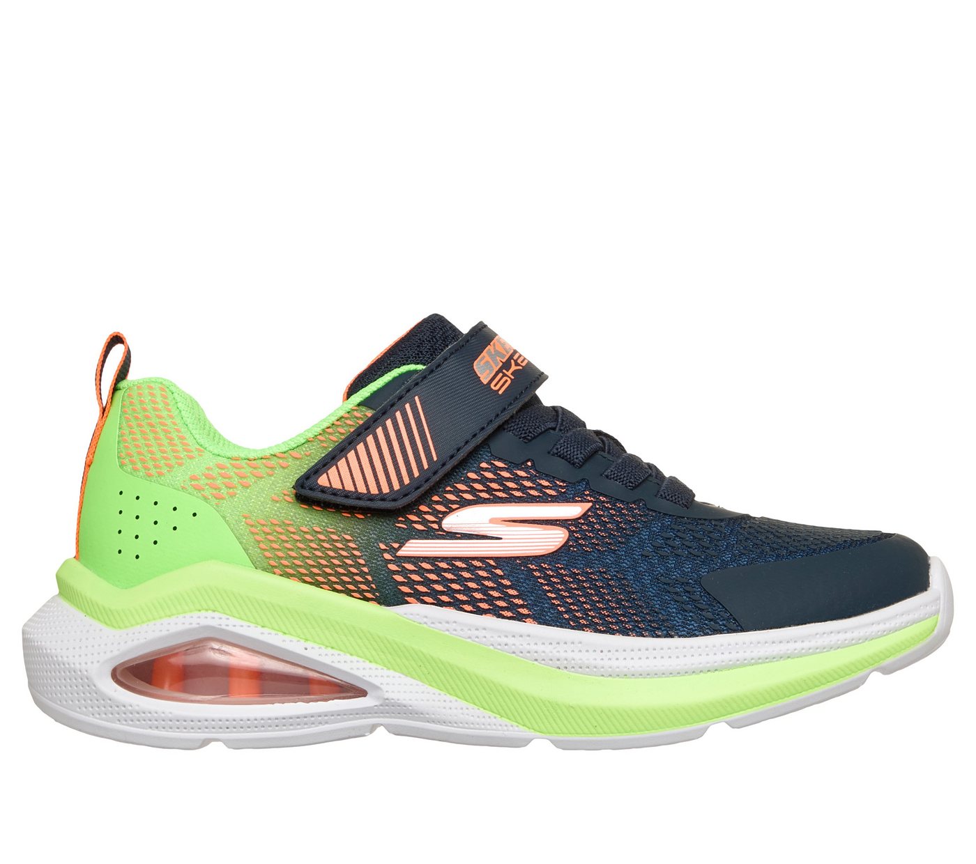 Skechers MICROSPEC MAX VELOCITY Sneaker Klettschuh, Freizeitschuh, Grössenschablone zum Download – Bild 5 von 5