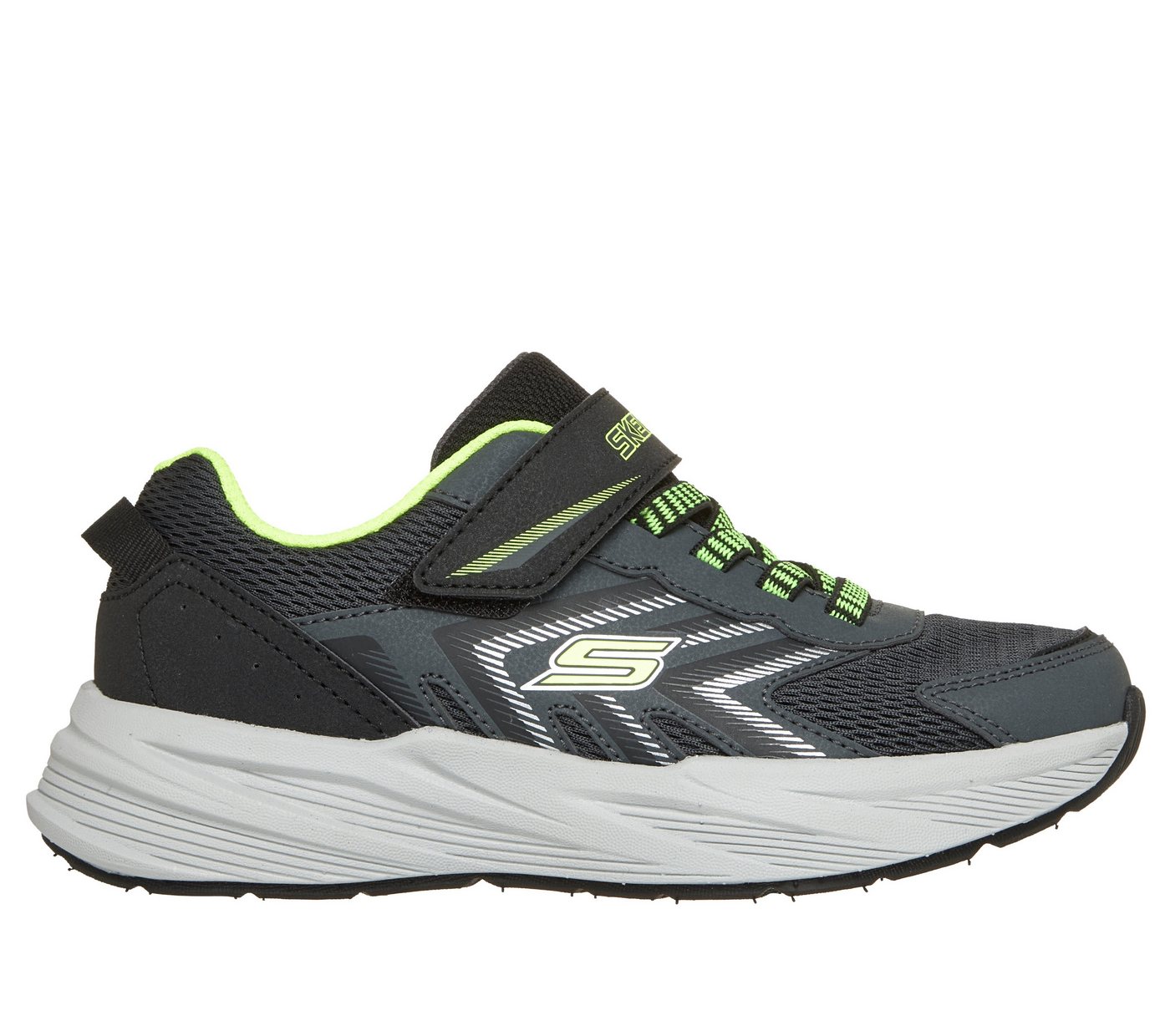 Skechers MICROSPEC TREAD Sneaker Schnürer mit Klettverschluss, Größenschablone zum Download – Bild 5 von 5
