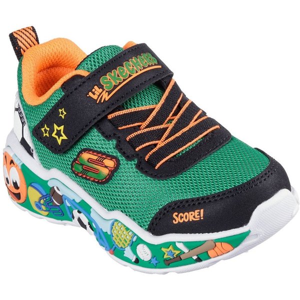 Skechers PLAY SCENE Lauflernschuh, Sneaker, Babyschuh mit Klettverschluss, Größenschablone zum Download