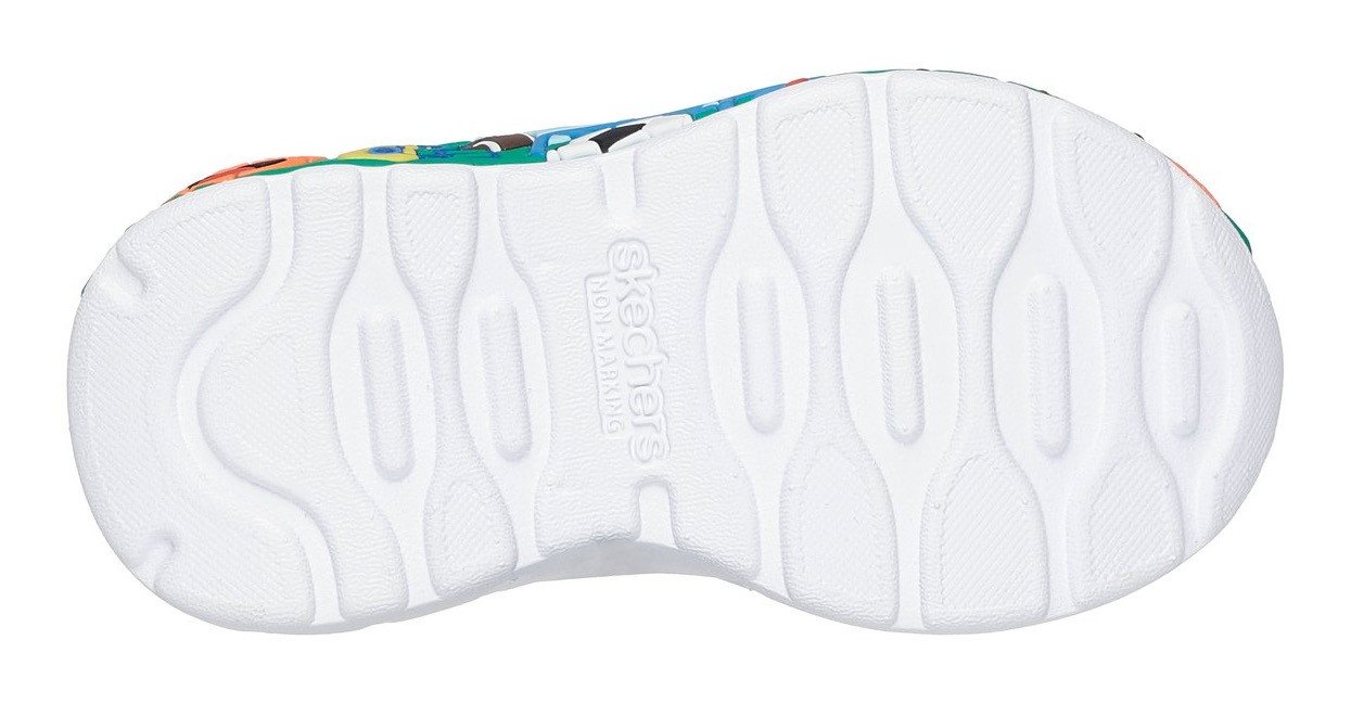 Skechers PLAY SCENE Lauflernschuh, Sneaker, Babyschuh mit Klettverschluss, Größenschablone zum Download – Bild 3 von 5