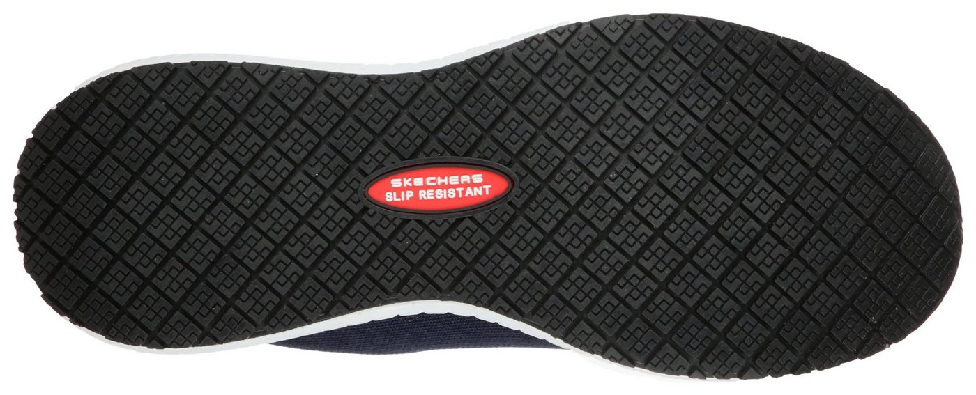 Skechers SQUAD SR Berufsschuh, Sneaker für Gastronomie & Pflege mit gepolstertem Schaftrand – Bild 2 von 5