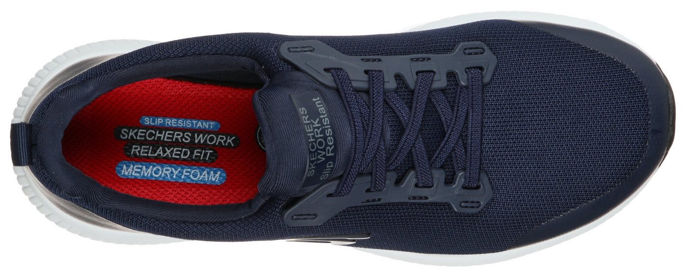 Skechers SQUAD SR Berufsschuh, Sneaker für Gastronomie & Pflege mit gepolstertem Schaftrand – Bild 5 von 5