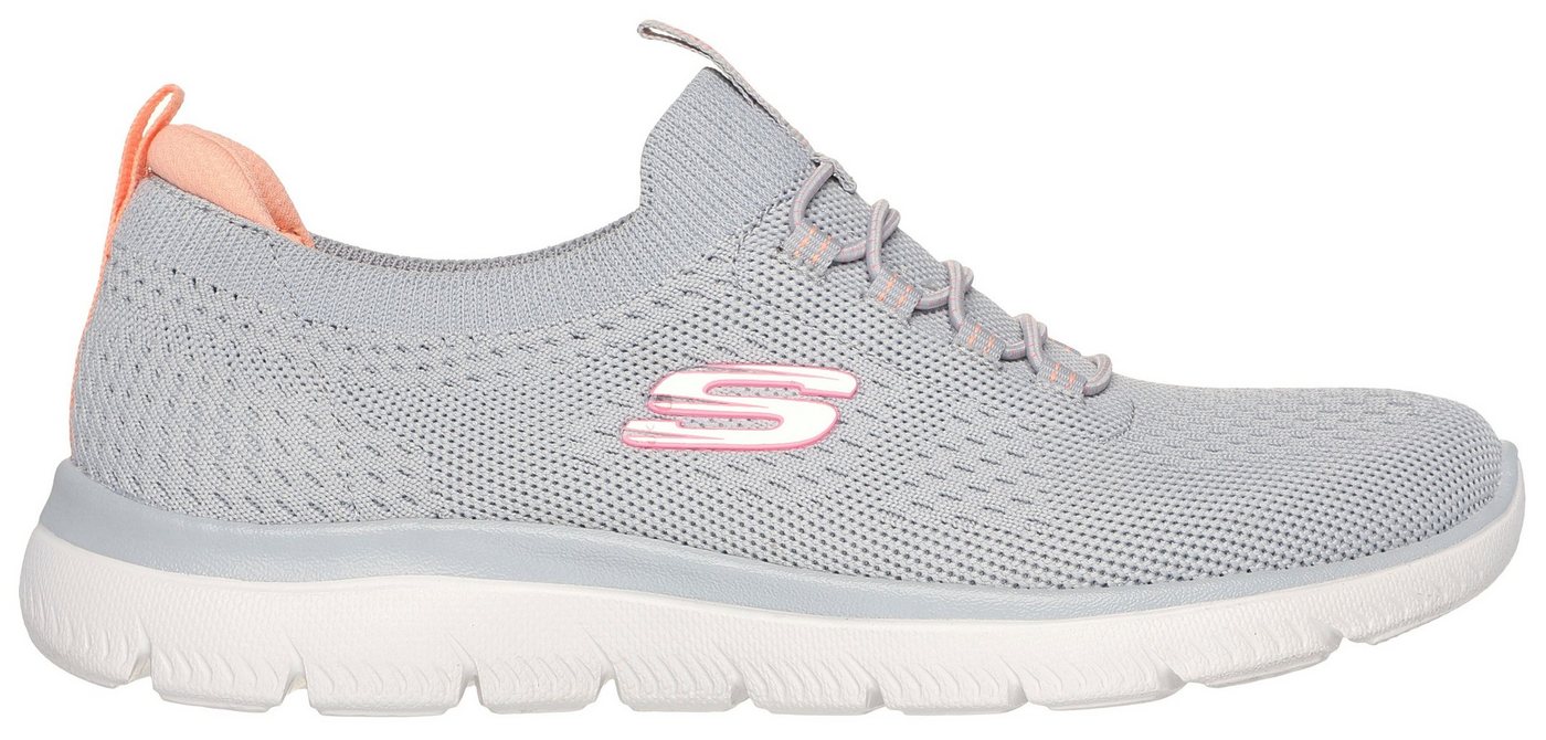 Skechers SUMMITS Slip-On Sneaker, Freizeitschuh, Halbschuh, Slipper mit flexibler Traktionslaufsohle – Bild 3 von 5