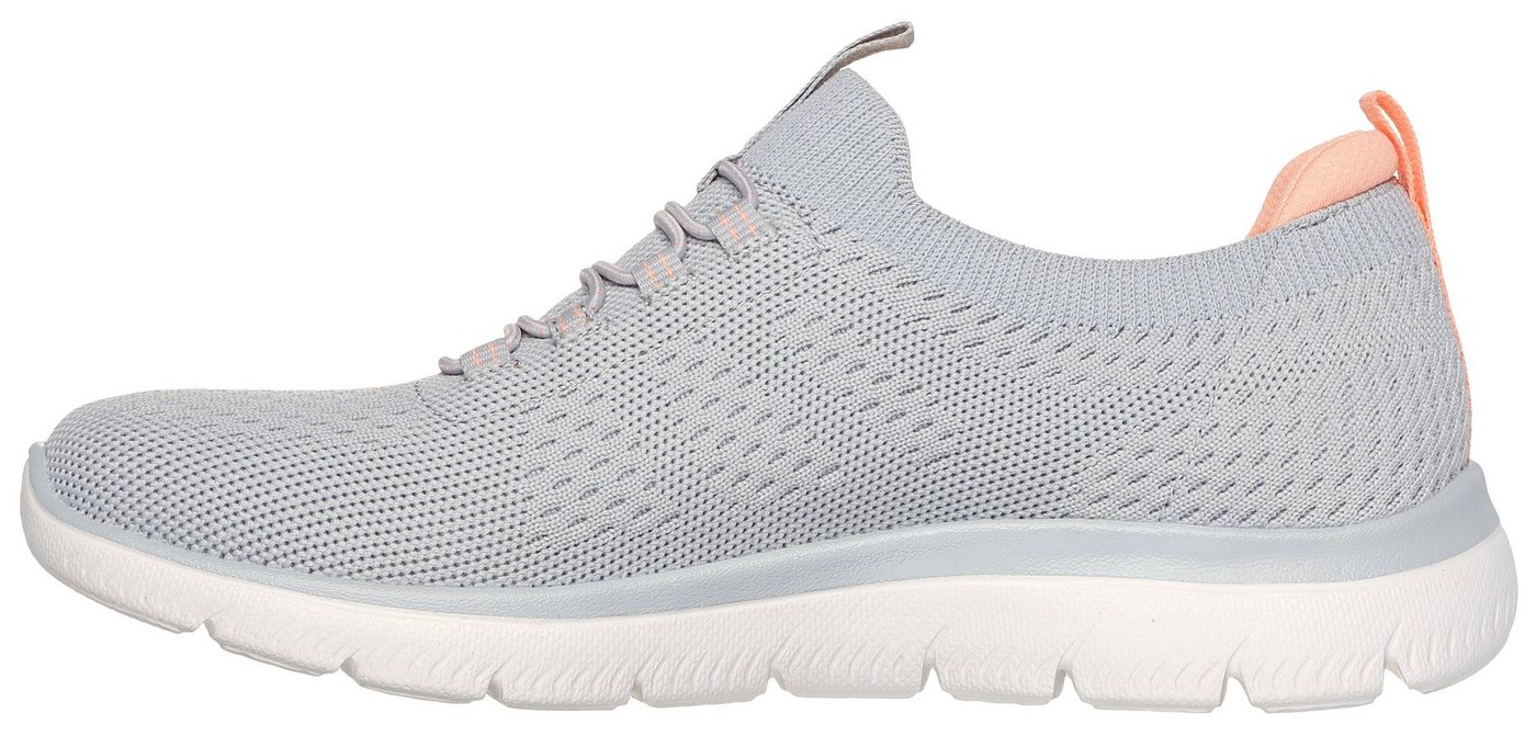 Skechers SUMMITS Slip-On Sneaker, Freizeitschuh, Halbschuh, Slipper mit flexibler Traktionslaufsohle – Bild 4 von 5