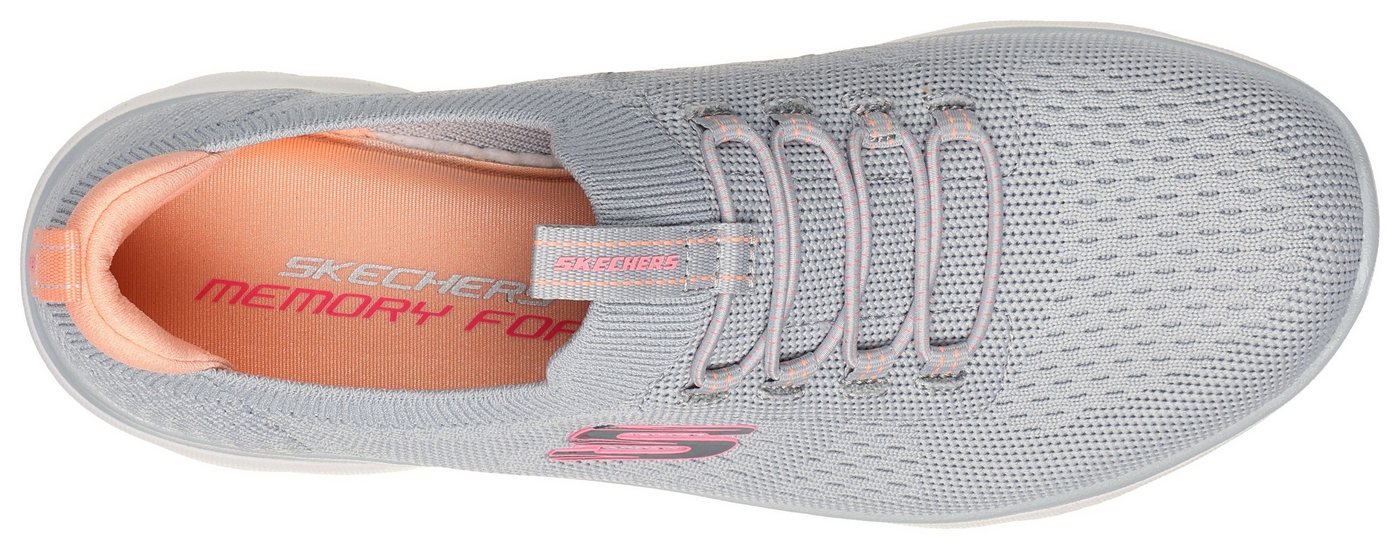 Skechers SUMMITS Slip-On Sneaker, Freizeitschuh, Halbschuh, Slipper mit flexibler Traktionslaufsohle – Bild 5 von 5