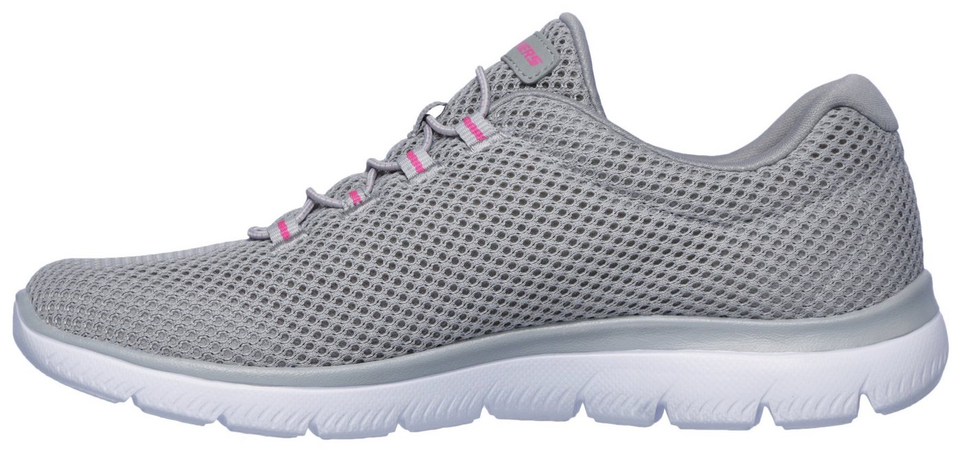Skechers SUMMITS Slip-On Sneaker Freizeitschuh, Halbschuh, Schlupfschuh mit komfortabler Innensohle – Bild 4 von 5