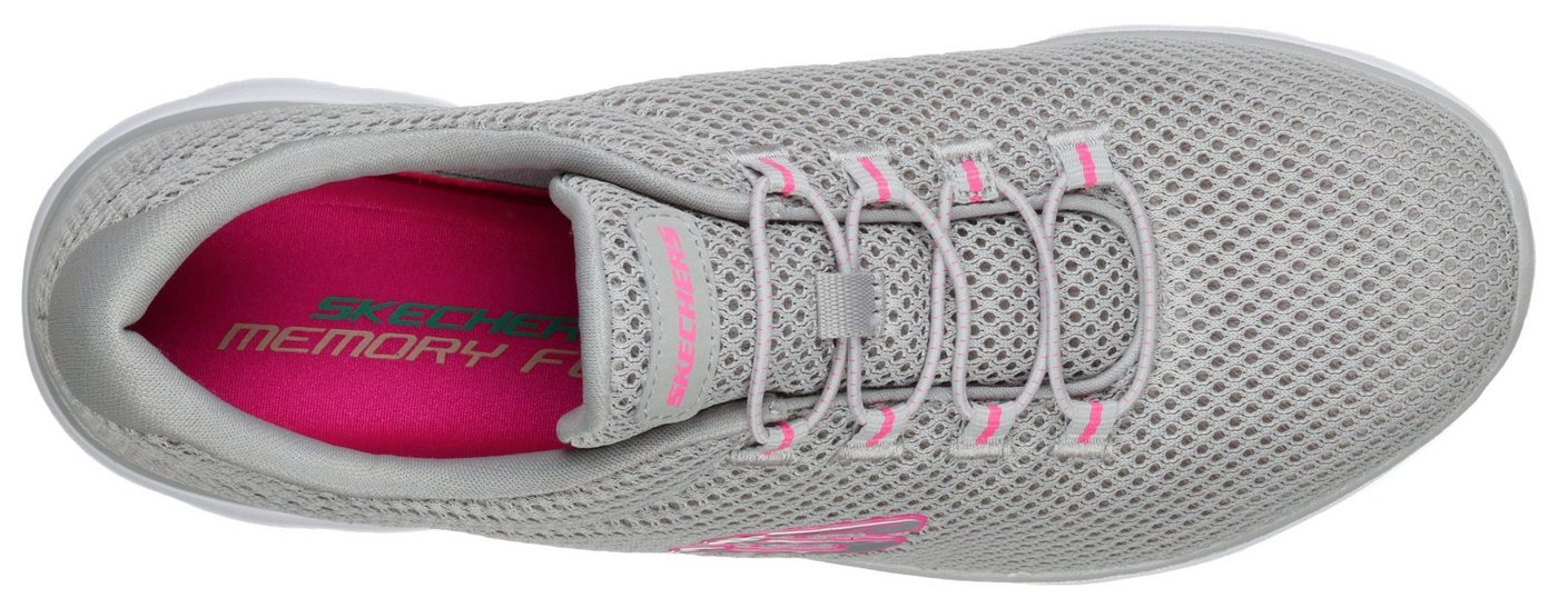 Skechers SUMMITS Slip-On Sneaker Freizeitschuh, Halbschuh, Schlupfschuh mit komfortabler Innensohle – Bild 5 von 5