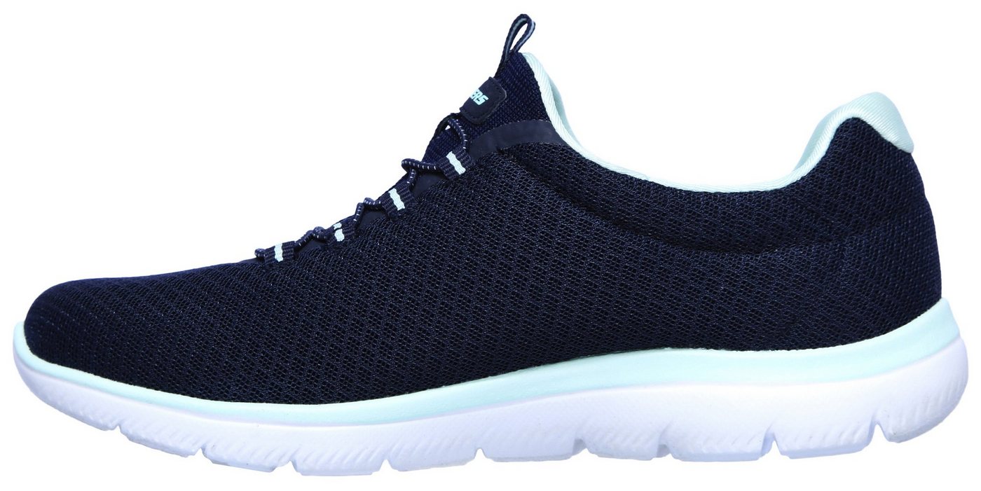 Skechers SUMMITS Slip-On Sneaker Freizeitschuh, Komfortschuh mit stoßdämpfender Zwischensohle – Bild 4 von 5