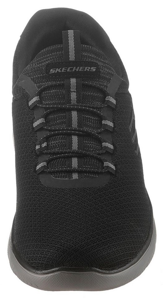Skechers Summits Slip-On Sneaker Slipper, Freizeitschuh mit komfortabler Memory Foam-Ausstattung – Bild 4 von 5