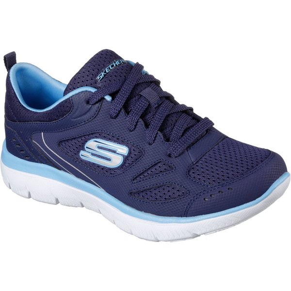 Skechers SUMMITS-SUITED Sneaker Freizeitschuh, Trainingsschuh, Schnürschuh mit weicher Polsterung