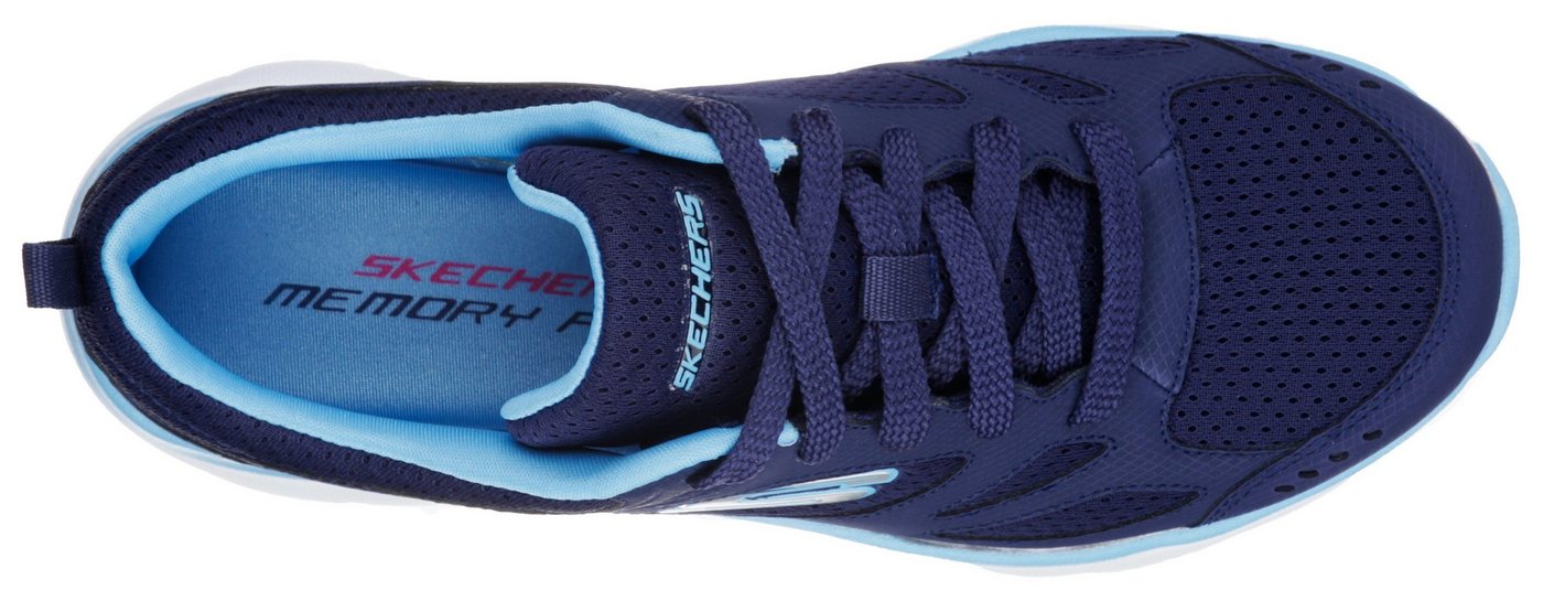 Skechers SUMMITS-SUITED Sneaker Freizeitschuh, Trainingsschuh, Schnürschuh mit weicher Polsterung – Bild 5 von 5