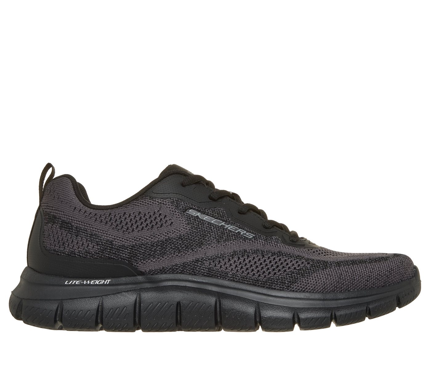 Skechers TRACK-POHLTER Sneaker Schnürschuh, Freizeitsneaker, maschinenwaschbar, Leichtgewicht – Bild 4 von 5