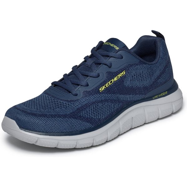 Skechers TRACK-POHLTER Sneaker Schnürschuh, Freizeitsneaker, maschinenwaschbar, Leichtgewicht