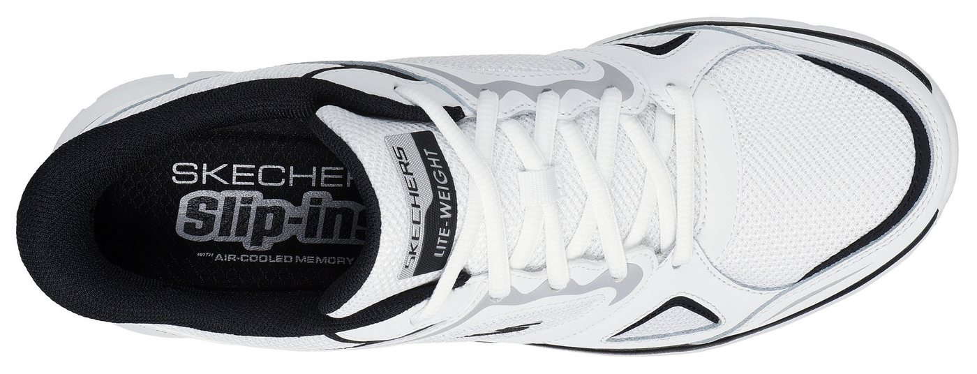 Skechers TRACK Slip-On Sneaker Freizeitschuh, Schnürschuh mit Memory Foam – Bild 5 von 5