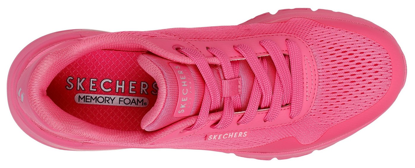Skechers UNO FLEX-UNO FRESH ONE Sneaker, Neon Schuh, Sneaker, Keilsneaker mit Plateausohle – Bild 5 von 5