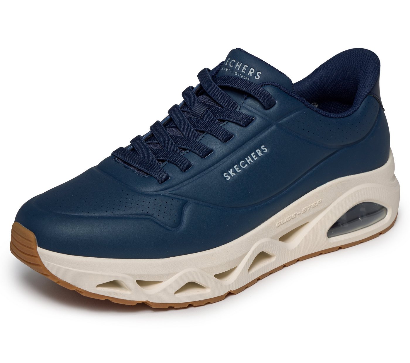 Skechers UNO GLIDE-STEP-GLIDE ON AIR Slip-On Sneaker Schnürschuh, Freizeitschuh mit Handsfree Slip-Ins Technologie – Bild 3 von 5
