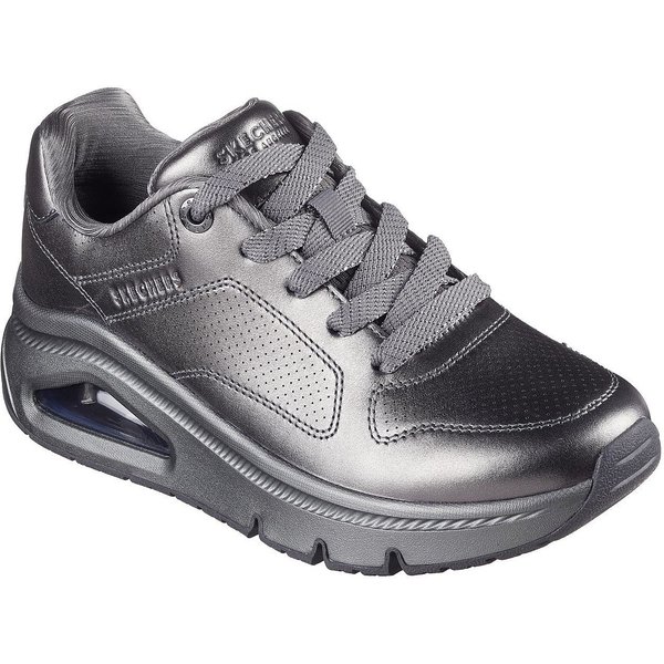Skechers UNO ICON - LUSTROUS AIR Sneaker Keilsneaker, Plateausneaker, Schnürschuh im Metallic Look