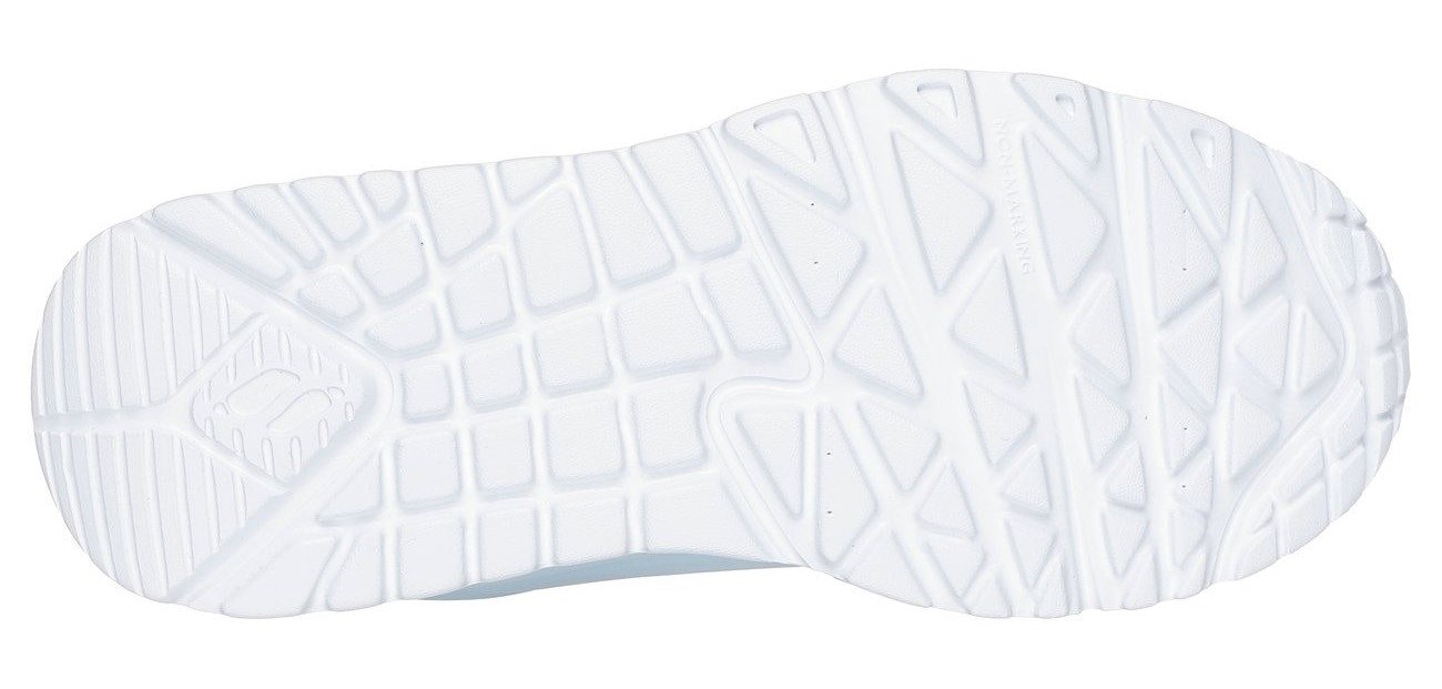 Skechers UNO LITE Sneaker, Schnür,-Plateausneaker mit Metallic, Größenschablone zum Download – Bild 3 von 5