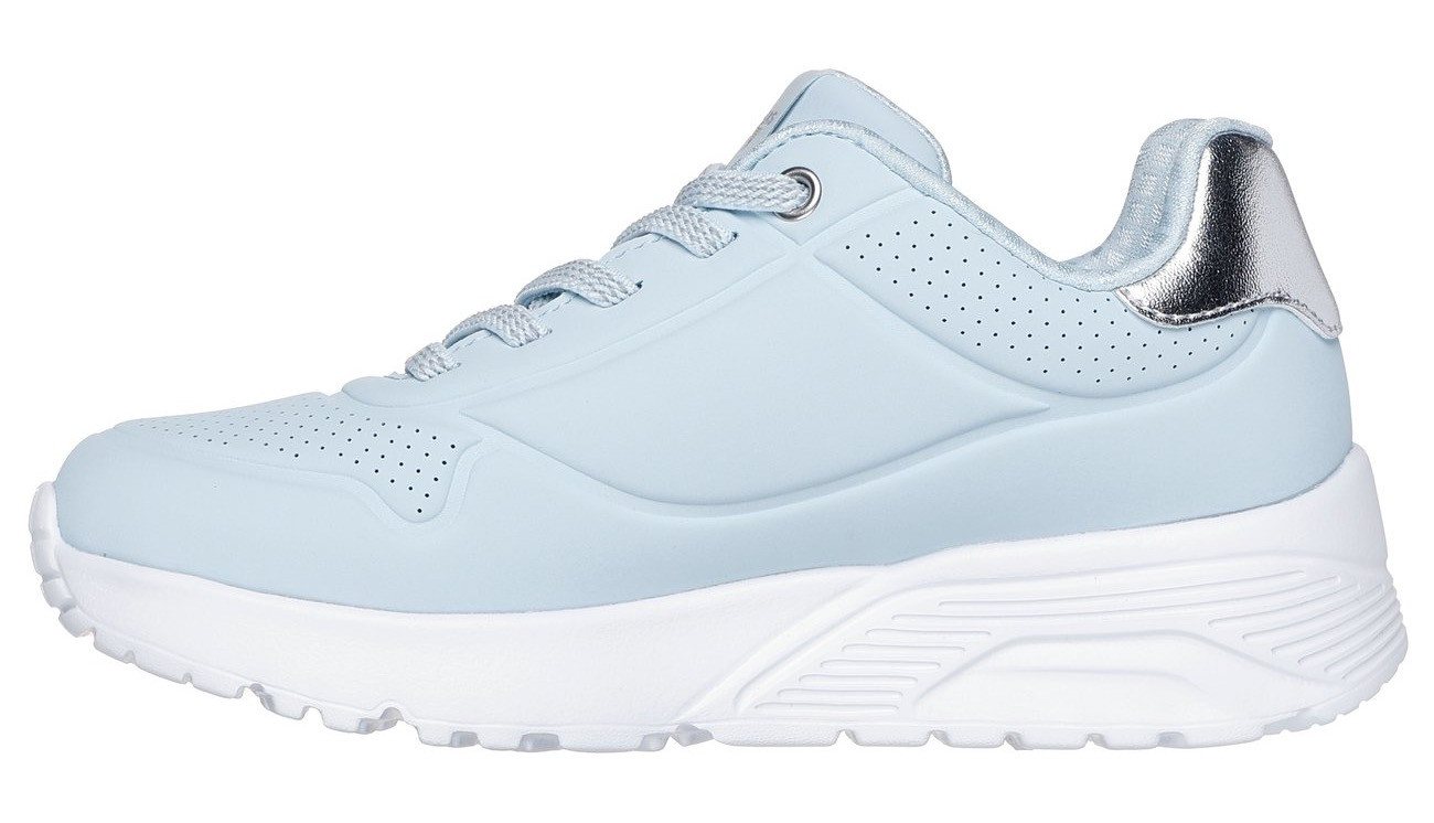 Skechers UNO LITE Sneaker, Schnür,-Plateausneaker mit Metallic, Größenschablone zum Download – Bild 5 von 5
