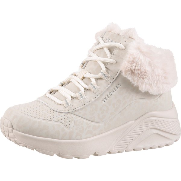 Skechers UNO LITE Winterboots Schnürboots mit Reißverschluss, Größenschablone zum Download