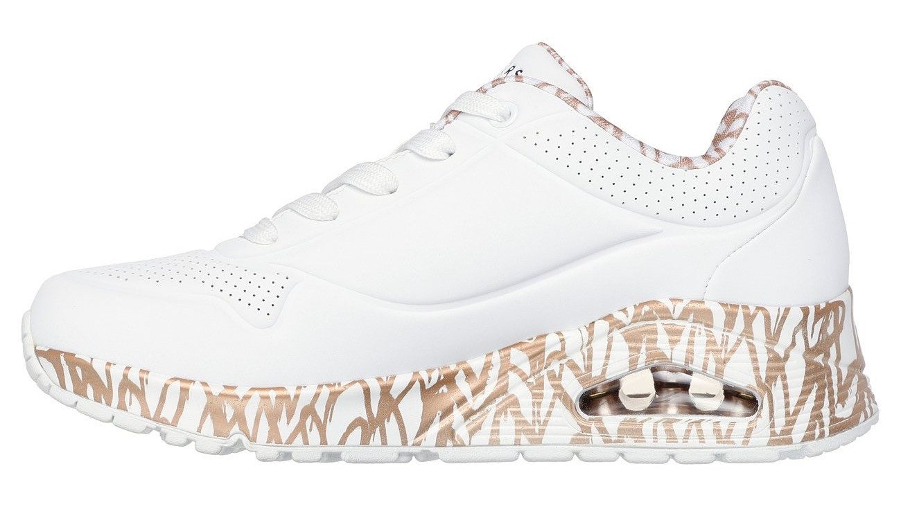 Skechers UNO LOVING LOVE Sneaker Freizeitschuh, Halbschuh, Schnürschuh mit Luftkammersohle – Bild 4 von 5